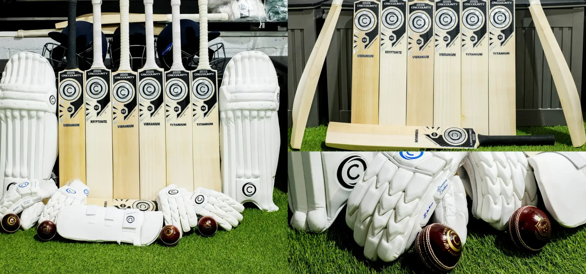 Cricket equipment banner