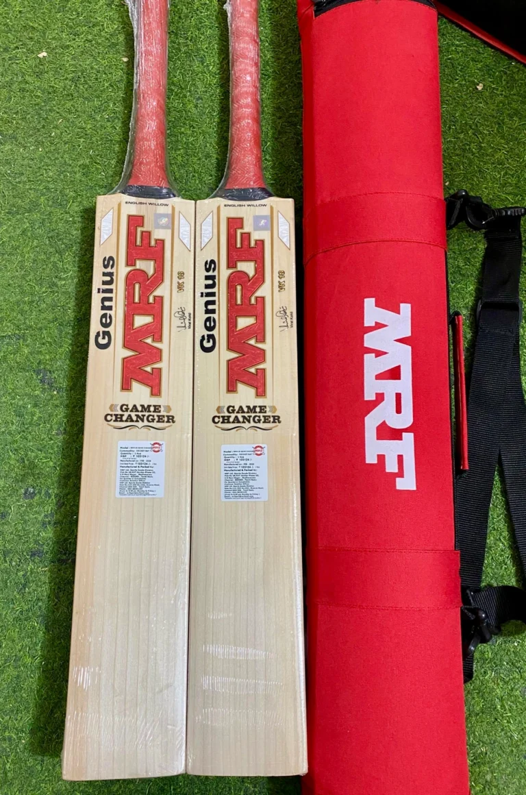 MRF Genius Game Changer Players Edition - English Willow Cricket Bat – Adult Size SH
